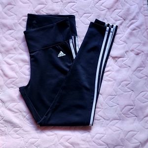 Adidas Women Black Leggings Size XL